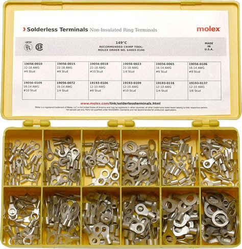 molex solderless terminals